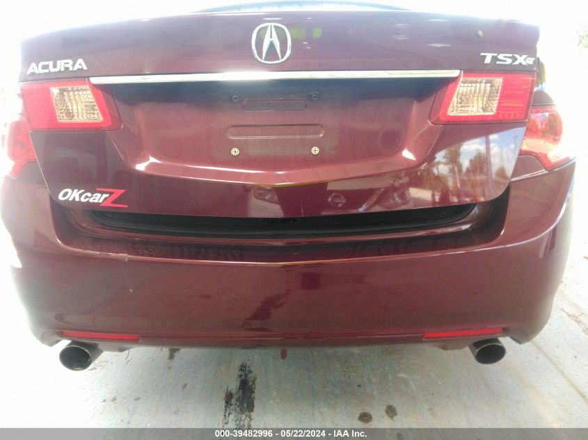 2011 Acura Tsx 2.4 VIN: JH4CU2F63BC001653 Lot: 39482996