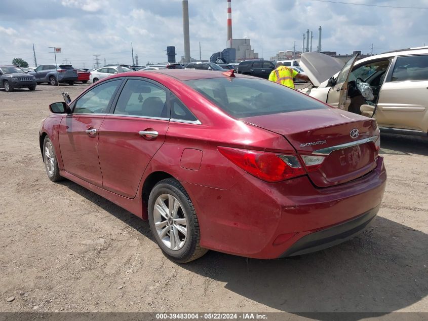 2014 HYUNDAI SONATA LIMITED - 5NPEC4AC7EH868455