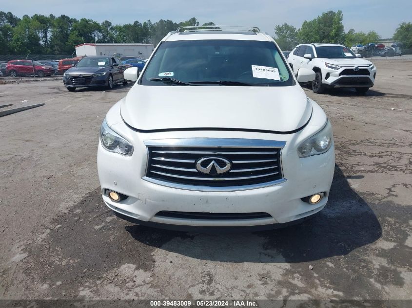 2013 Infiniti Jx35 VIN: 5N1AL0MMXDC308334 Lot: 39483009