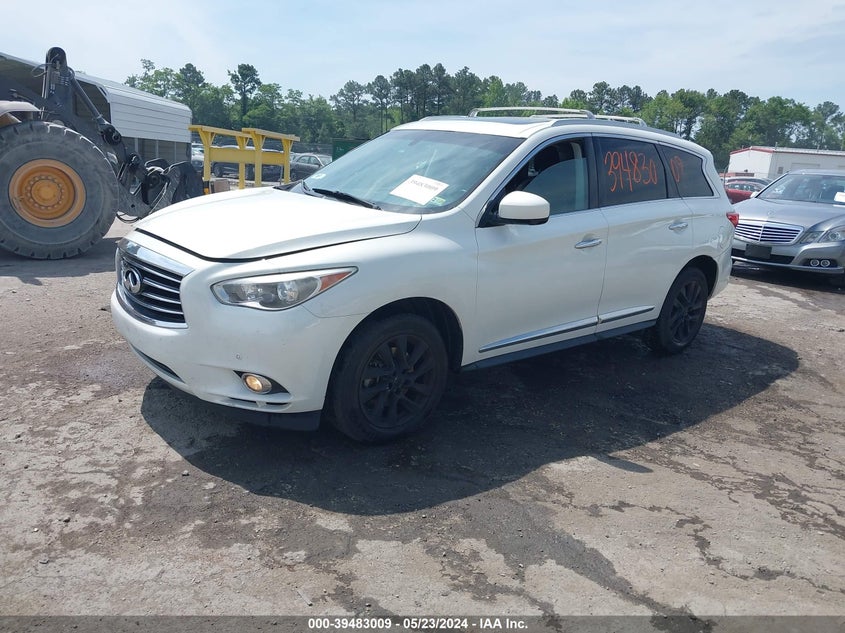2013 Infiniti Jx35 VIN: 5N1AL0MMXDC308334 Lot: 39483009