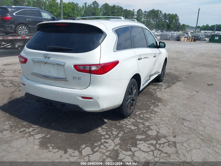 2013 Infiniti Jx35 VIN: 5N1AL0MMXDC308334 Lot: 39483009