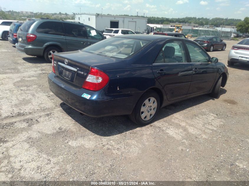 2003 Toyota Camry Le VIN: 4T1BE30K53U669550 Lot: 39483010