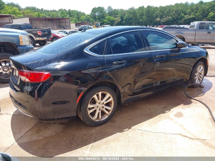 2015 Chrysler 200 Limited VIN: 1C3CCCAB6FN612158 Lot: 39483013