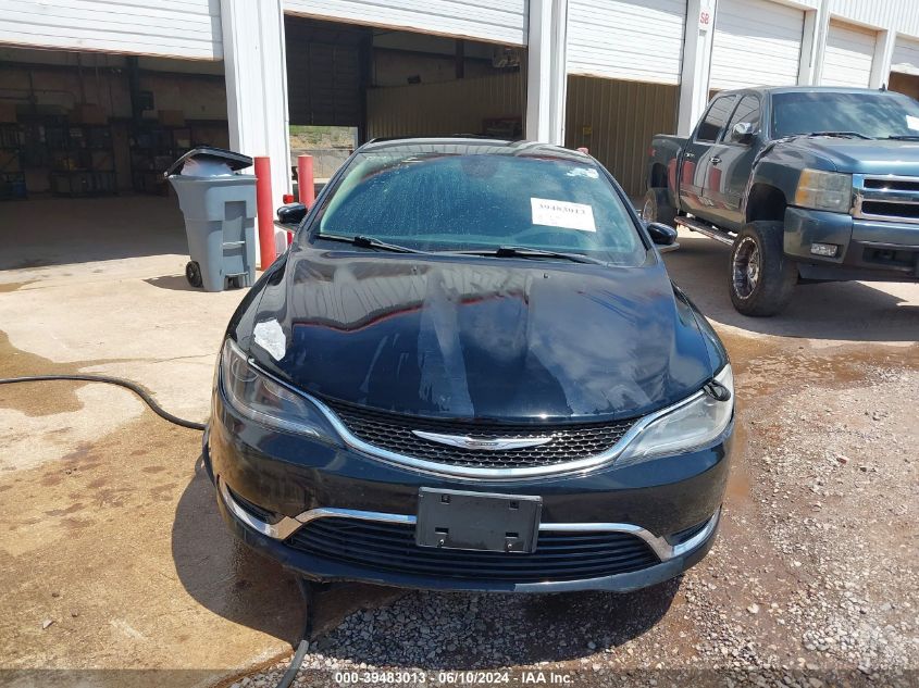 2015 Chrysler 200 Limited VIN: 1C3CCCAB6FN612158 Lot: 39483013