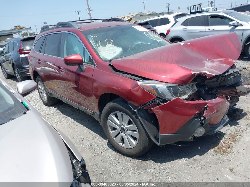 2018 Subaru Outback 2.5I Premium VIN: 4S4BSACC1J3362526 Lot: 39483023