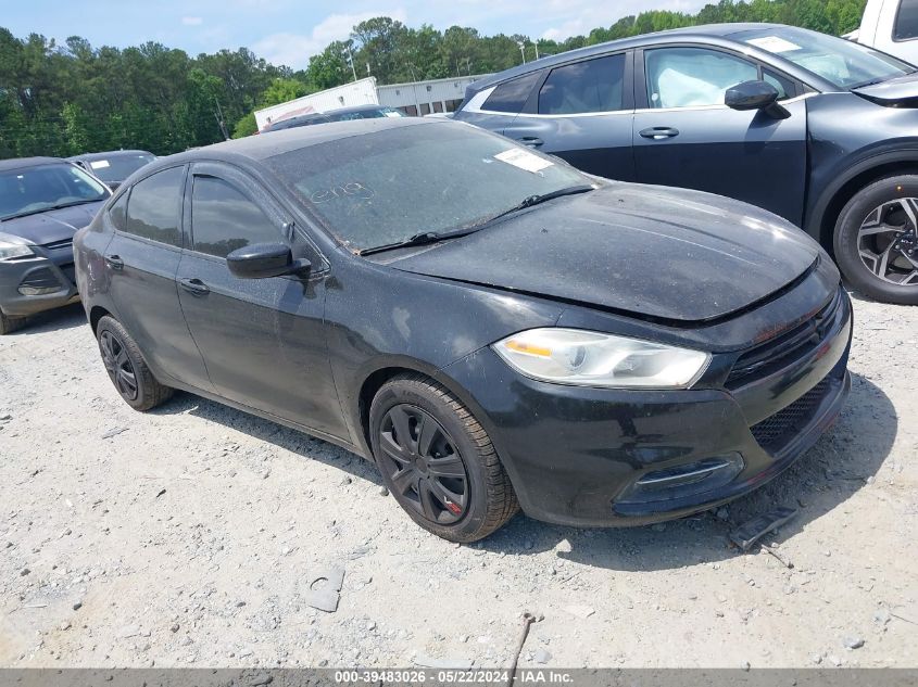 2016 Dodge Dart Se VIN: 1C3CDFAA0GD516829 Lot: 39483026