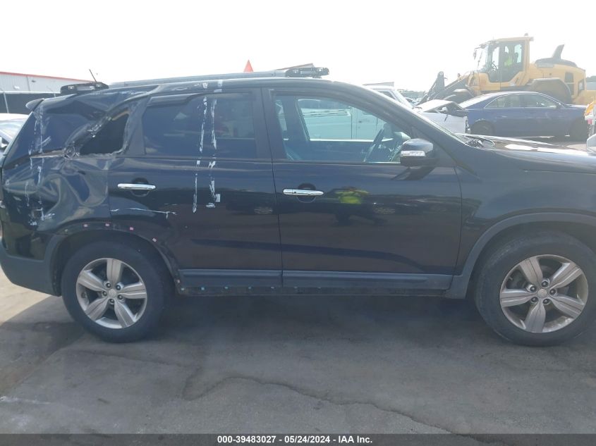 2013 Kia Sorento Ex V6 VIN: 5XYKU4A25DG382742 Lot: 39483027