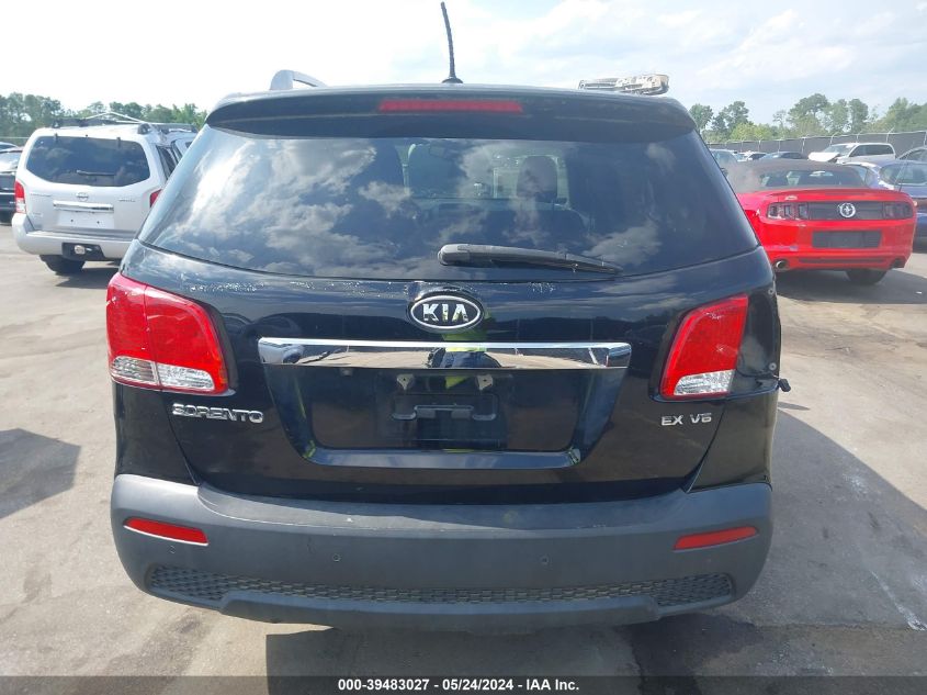 2013 Kia Sorento Ex V6 VIN: 5XYKU4A25DG382742 Lot: 39483027