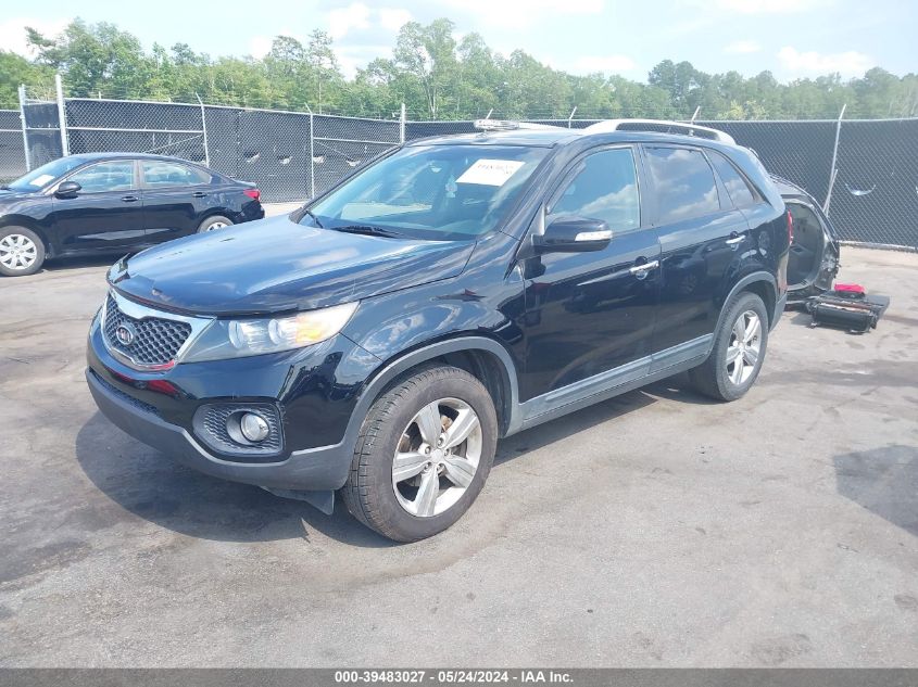 2013 Kia Sorento Ex V6 VIN: 5XYKU4A25DG382742 Lot: 39483027