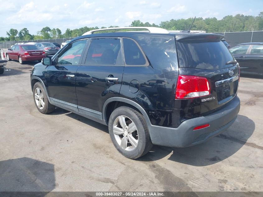 2013 Kia Sorento Ex V6 VIN: 5XYKU4A25DG382742 Lot: 39483027