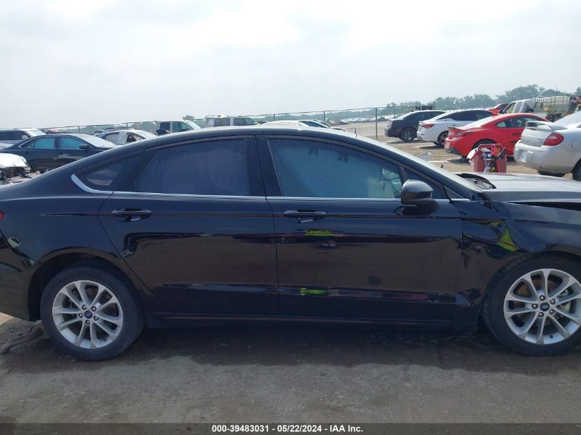 2019 Ford Fusion Se VIN: 3FA6P0H79KR210967 Lot: 39483031