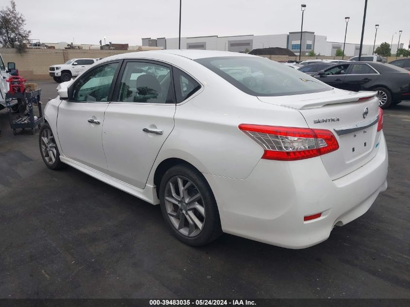 2013 Nissan Sentra Sr VIN: 3N1AB7AP8DL671852 Lot: 39483035