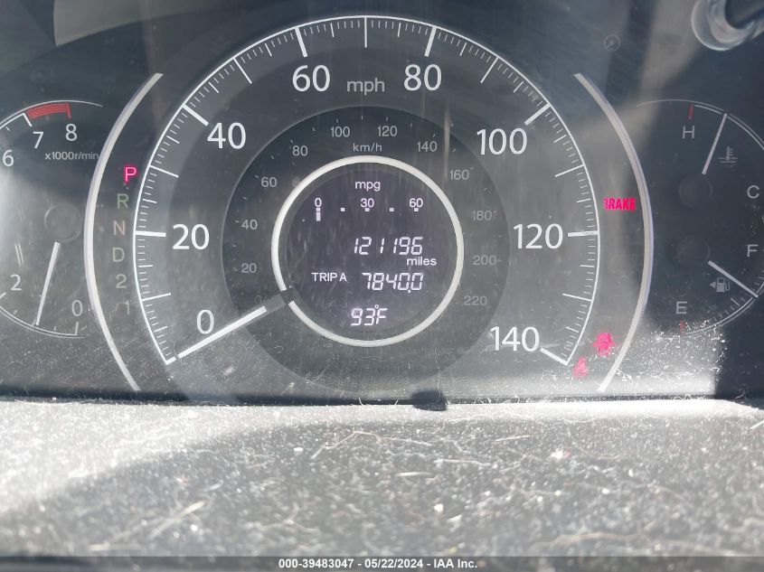 2013 Honda Cr-V Exl VIN: 5J6RM4H70DL020431 Lot: 39483047