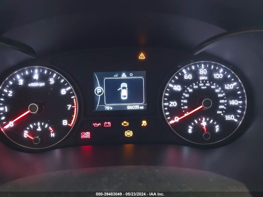 2017 Kia Optima Lx VIN: 5XXGT4L34HG132112 Lot: 39483049