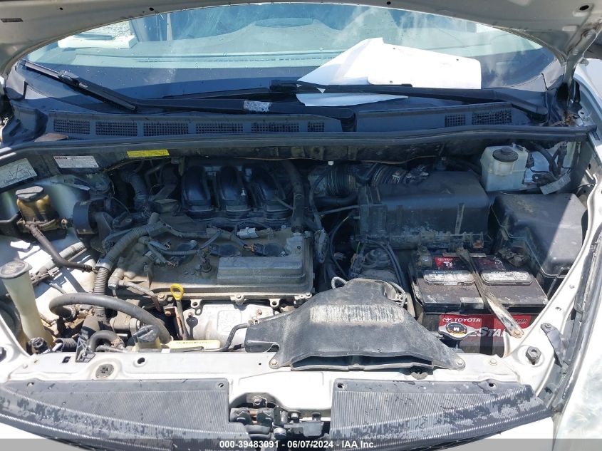 2008 Toyota Sienna Le VIN: 5TDZK23C38S140331 Lot: 39483091