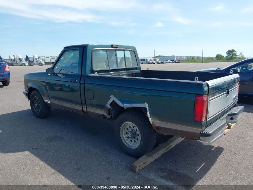 1991 Ford Ranger VIN: 1FTCR10U4MPB20165 Lot: 39483098