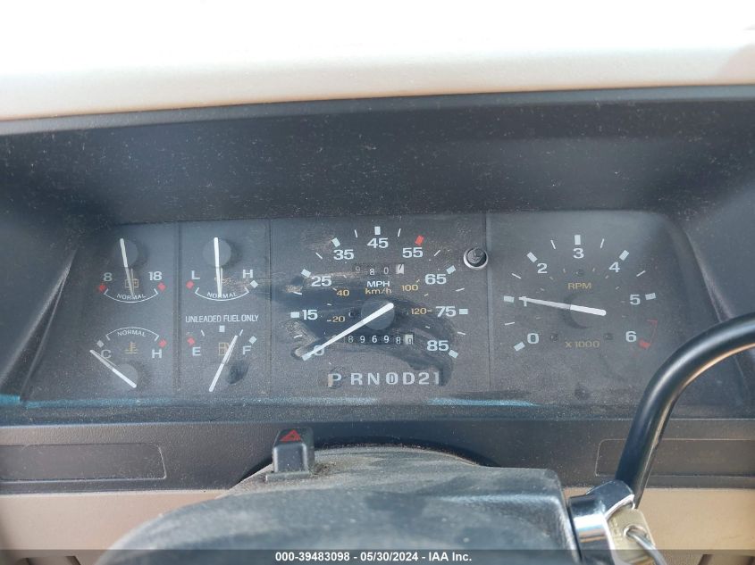 1991 Ford Ranger VIN: 1FTCR10U4MPB20165 Lot: 39483098