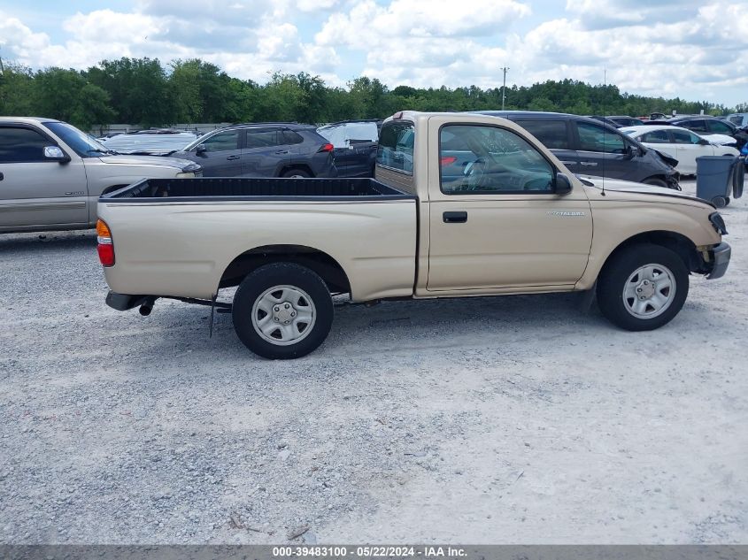 2003 Toyota Tacoma VIN: 5TENL42NX3Z271097 Lot: 39483100