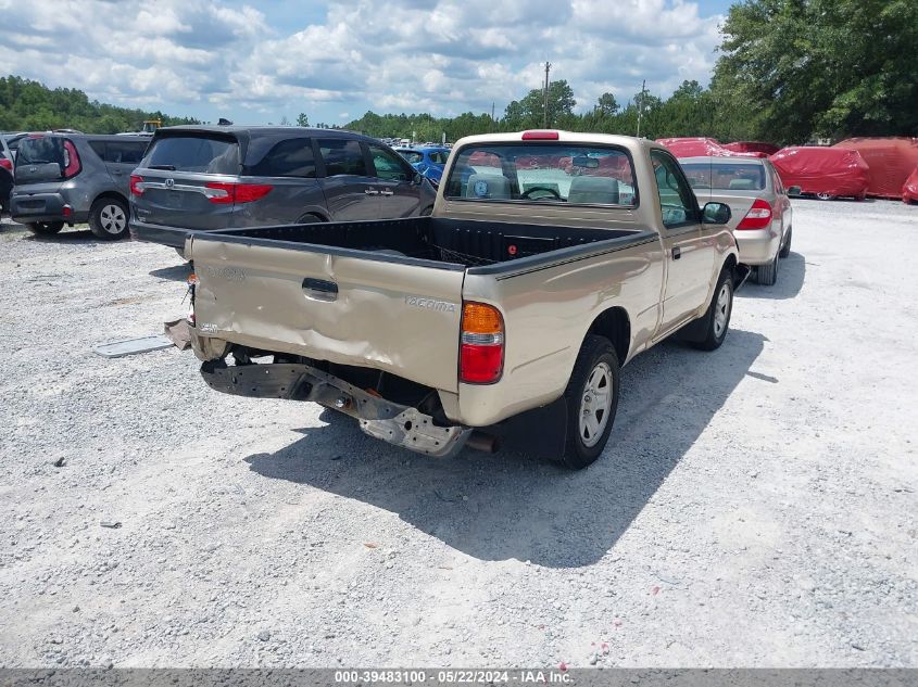 2003 Toyota Tacoma VIN: 5TENL42NX3Z271097 Lot: 39483100