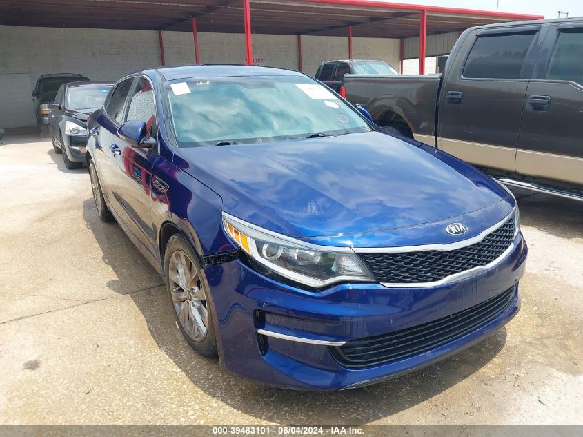 2016 Kia Optima Lx VIN: 5XXGT4L34GG071701 Lot: 39483101