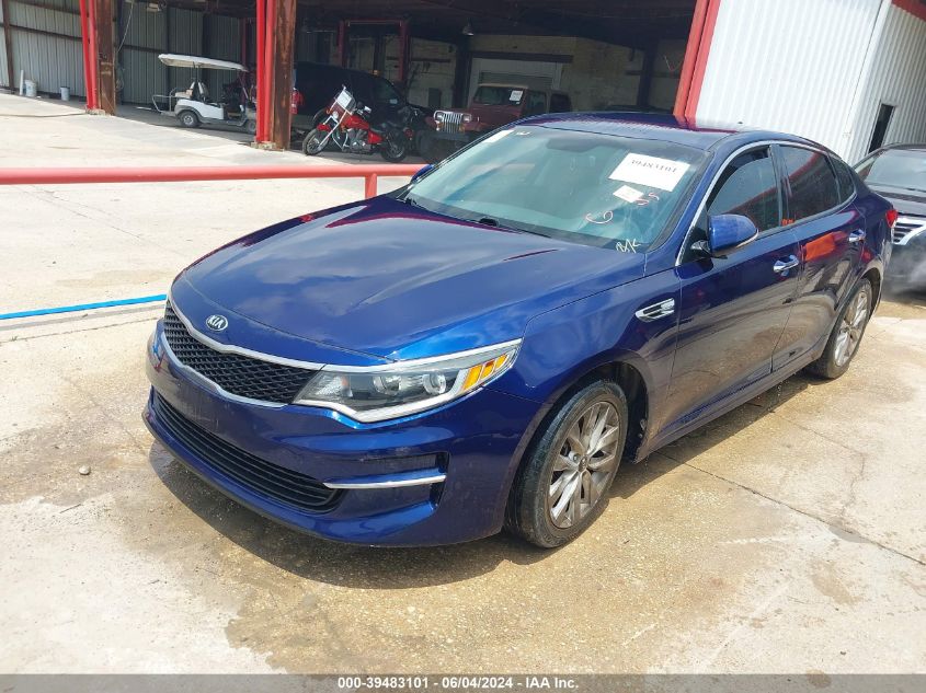 2016 Kia Optima Lx VIN: 5XXGT4L34GG071701 Lot: 39483101