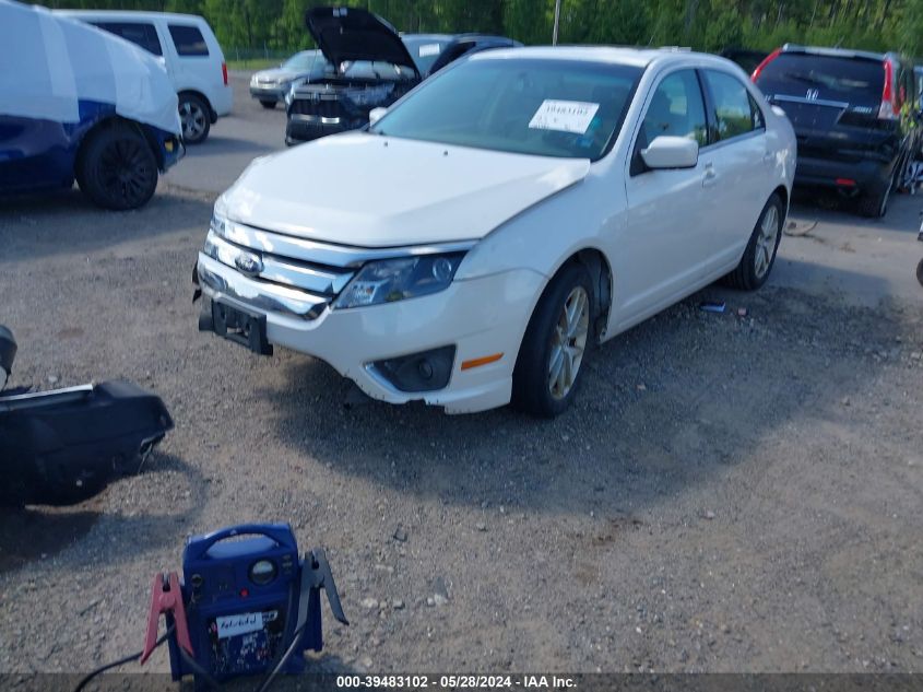 2012 Ford Fusion Sel VIN: 3FAHP0JG0CR352791 Lot: 39483102