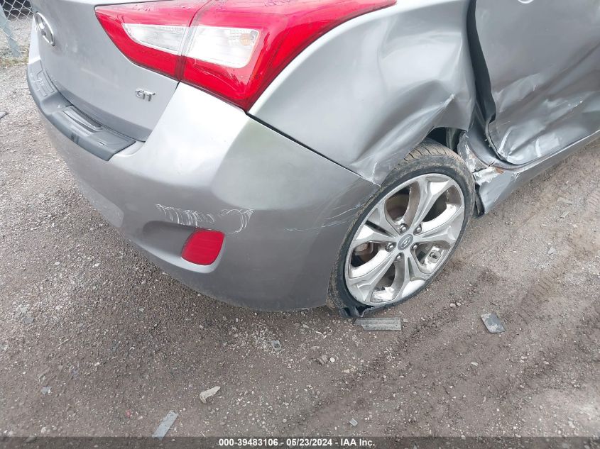 2014 Hyundai Elantra Gt Base W/Blue VIN: KMHD35LH4EU169098 Lot: 39483106