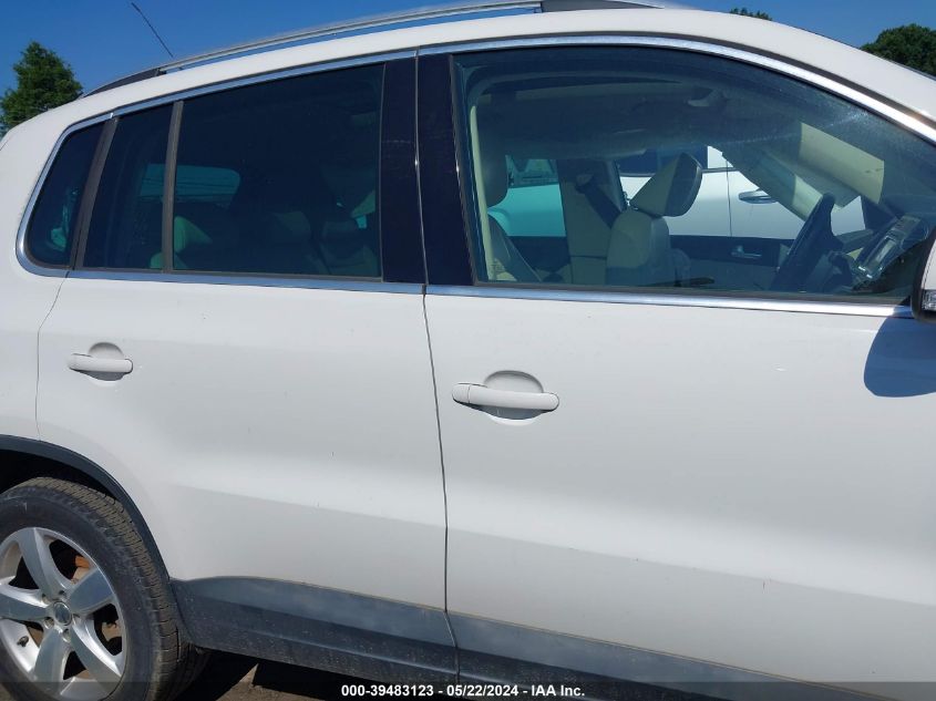 2010 Volkswagen Tiguan Wolfsburg Edition VIN: WVGAV7AX7AW520801 Lot: 39483123