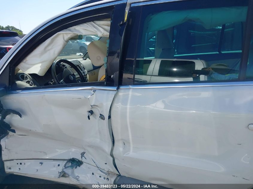 2010 Volkswagen Tiguan Wolfsburg Edition VIN: WVGAV7AX7AW520801 Lot: 39483123