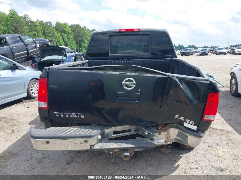 2005 Nissan Titan Se VIN: 1N6BA07A15N529341 Lot: 39483129