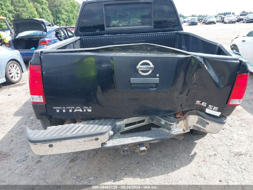 2005 Nissan Titan Se VIN: 1N6BA07A15N529341 Lot: 39483129