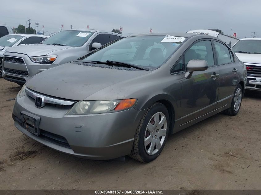 2007 Honda Civic Lx VIN: 1HGFA15507L057147 Lot: 39483157