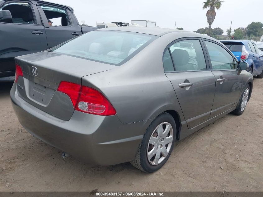 2007 Honda Civic Lx VIN: 1HGFA15507L057147 Lot: 39483157