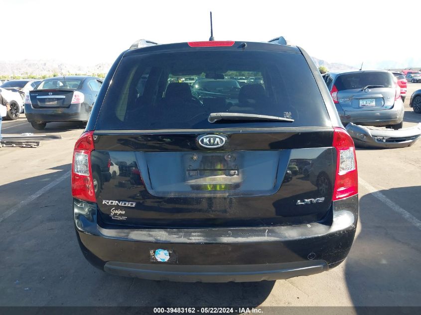 2008 Kia Rondo Lx V6 VIN: KNAFG526X87183976 Lot: 39483162