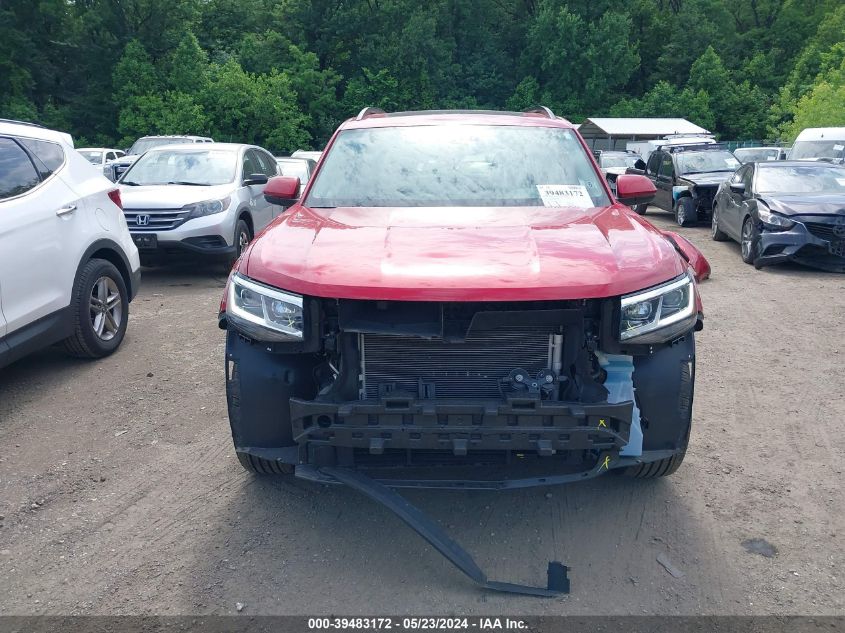 2022 Volkswagen Atlas 3.6L V6 Se W/Technology VIN: 1V2KR2CA6NC537264 Lot: 39483172