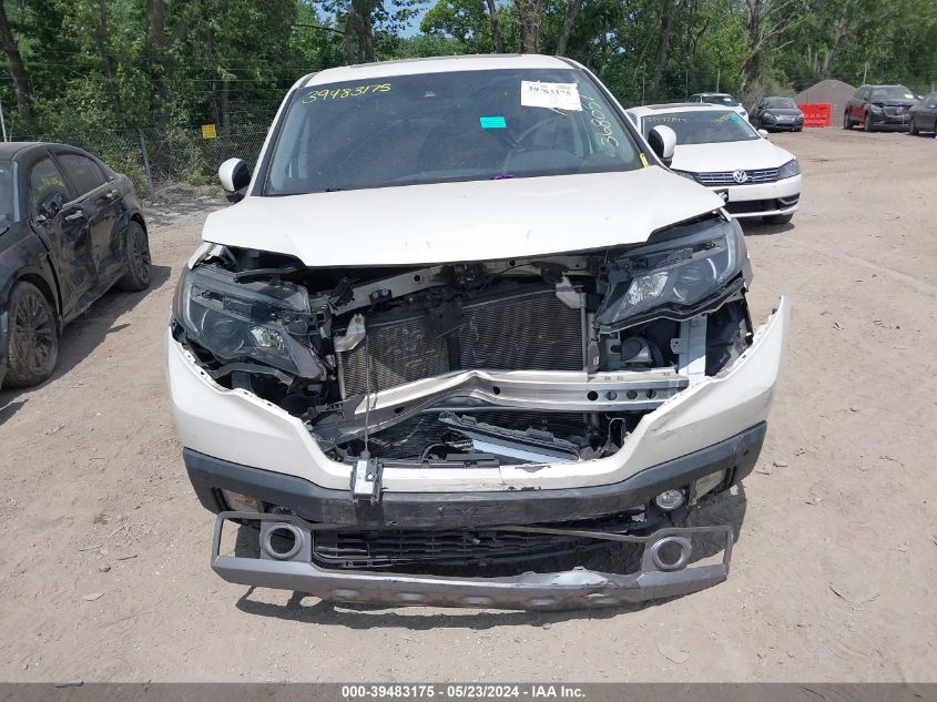 2019 HONDA RIDGELINE RTL - 5FPYK3F7XKB033702