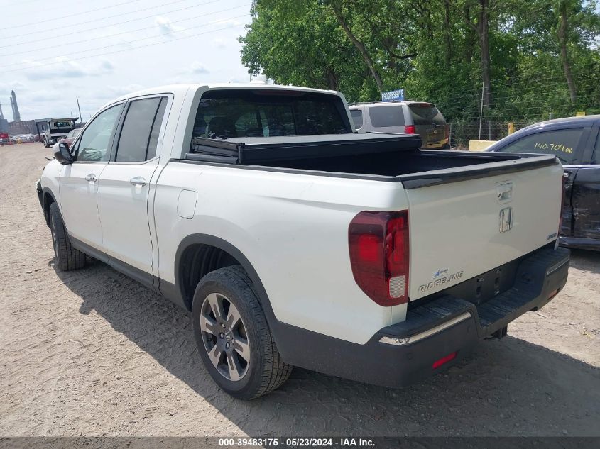 2019 HONDA RIDGELINE RTL - 5FPYK3F7XKB033702