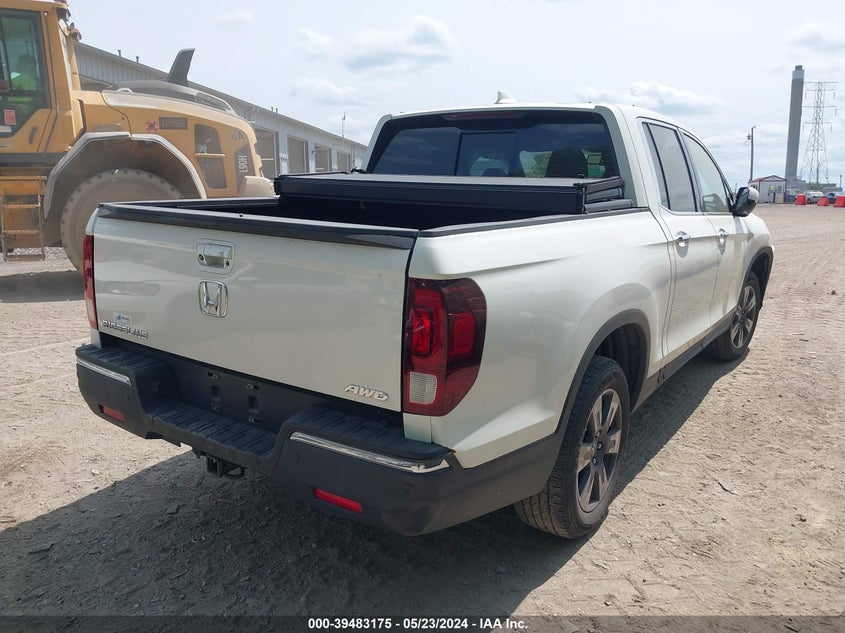 2019 HONDA RIDGELINE RTL - 5FPYK3F7XKB033702
