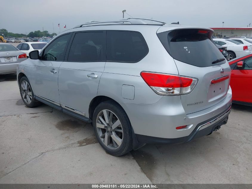 2013 Nissan Pathfinder Platinum VIN: 5N1AR2MN5DC612187 Lot: 39483181