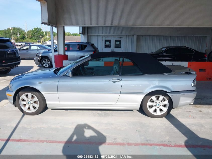 2005 BMW 325Ci VIN: WBABW33425PL37630 Lot: 39483182