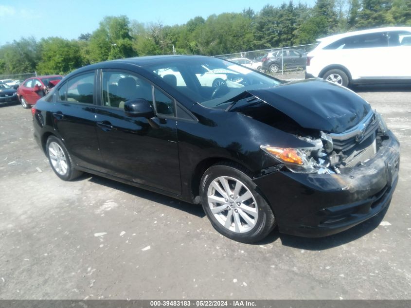 2012 Honda Civic Ex VIN: 2HGFB2F84CH319450 Lot: 39483183