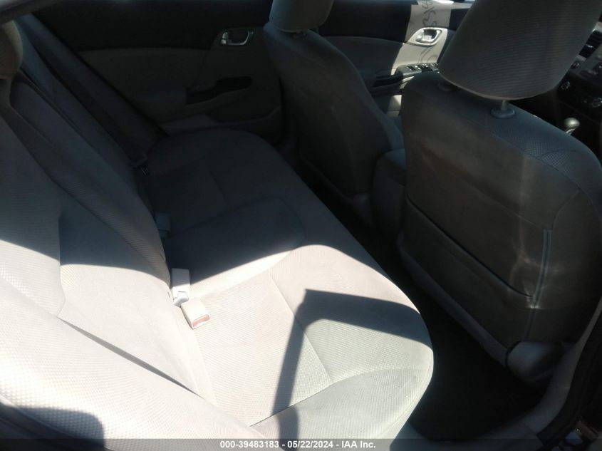 2012 Honda Civic Ex VIN: 2HGFB2F84CH319450 Lot: 39483183