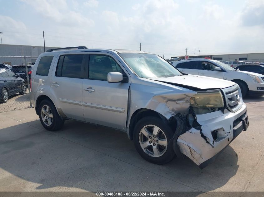 2009 Honda Pilot Ex-L VIN: 5FNYF385X9B014781 Lot: 39483185