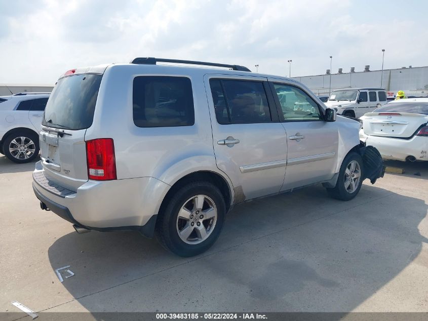 2009 Honda Pilot Ex-L VIN: 5FNYF385X9B014781 Lot: 39483185