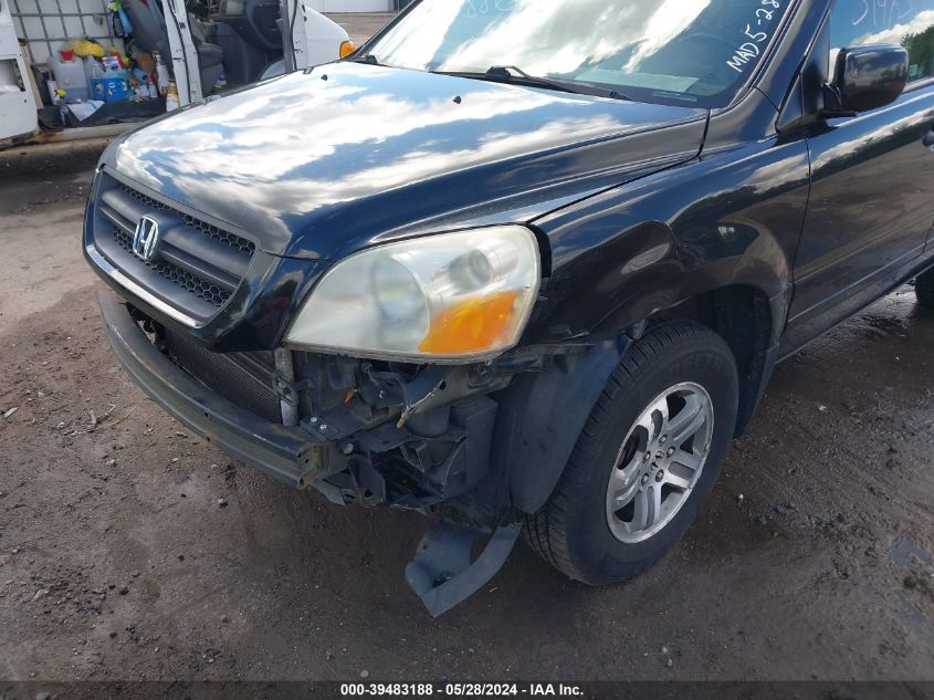 2004 Honda Pilot Exl VIN: 2HKYF18644H575100 Lot: 39483188