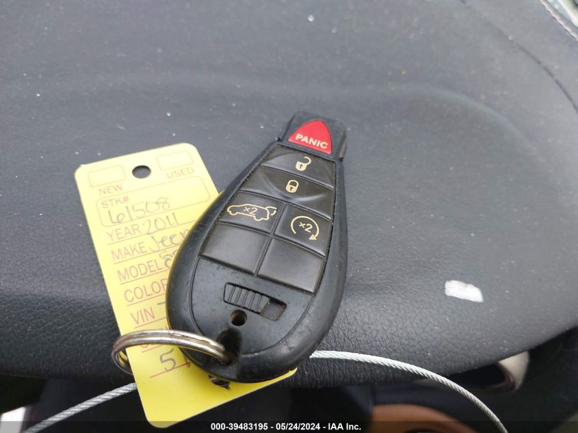 2011 Jeep Grand Cherokee Overland VIN: 1J4RR6GG4BC701011 Lot: 39483195