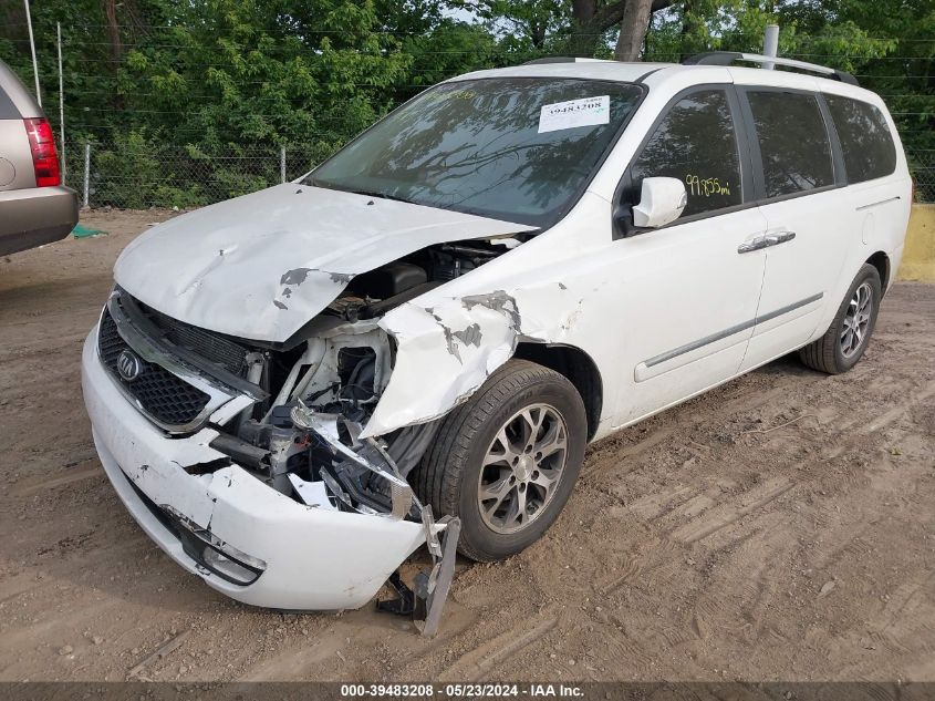 2014 Kia Sedona Ex VIN: KNDMH4C74E6535816 Lot: 39483208