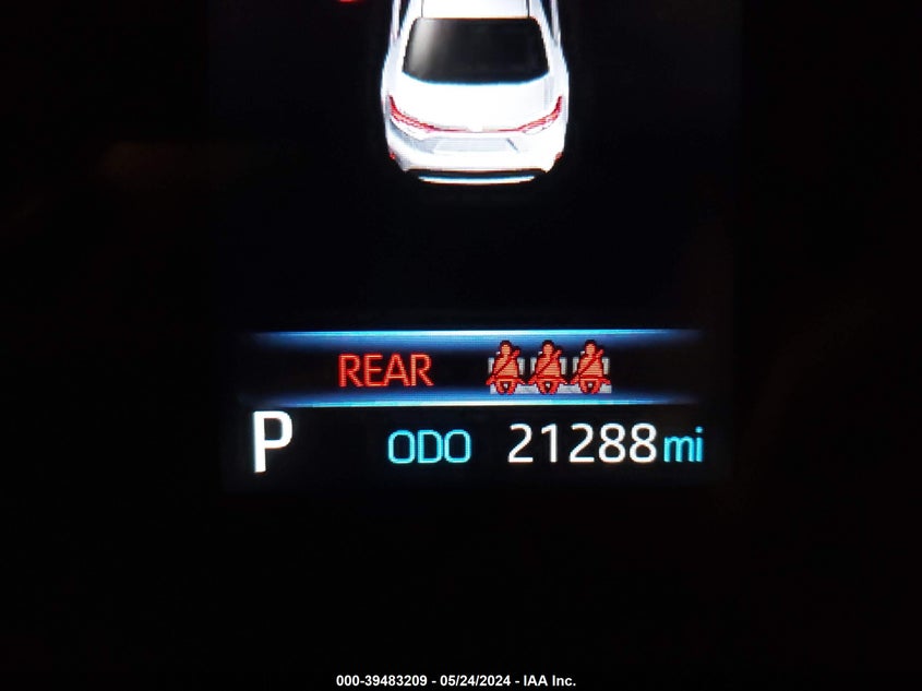 VIN 5YFS4MCE9MP061208 2021 TOYOTA COROLLA SE
