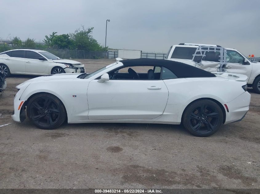 2019 Chevrolet Camaro 2Ss VIN: 1G1FH3D77K0139307 Lot: 39483214