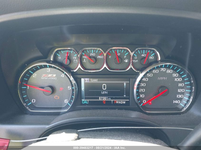 2016 Chevrolet Silverado 1500 2Lt VIN: 1GCVKREC5GZ173980 Lot: 39483217